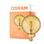 Osram Vintage 1906 LED E27 Pine Fadenlampe Gold 4.5W 470lm - 825 Extra Warmweiß | Ersatz für 40W