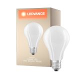 Ledvance Classic LED E27 Birne Fadenlampe Matt 17W 2452lm - 840 Kaltweiß | Ersatz für 150W