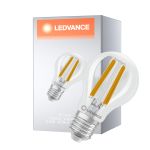 Ledvance Classic Superior LED Glühbirne E27 Birne Fadenlampe Klar 2.2W 470lm - 840 Kaltweiß | Ersatz Für 40W