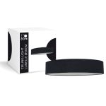 D'Lite Deckenleuchte Lunelle 50cm Textil Schwarz | Geeignet für 3x E27 