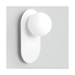 Emibig Wand und Deckenleuchte Viva Stahl Weiß | Geeignet für 1x G9 - Max 8W