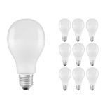 Mehrfachpackung 10x Osram CLASSIC LED E27 Birne Matt 19W 2452lm - 827 Extra Warmweiß | Ersatz Für 150W