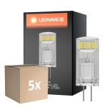 Mehrfachpackung 5x Ledvance Performance LED Capsule Klar G4 1.5W 200lm - 827 Extra Warmweiß | Ersatz Für 20W