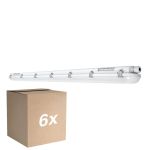 Mehrfachpackung 6x Ledvance LED Feuchtraumleuchte Feuchtigkeitsdicht Value 25W 3000lm - 840 Kaltweiß | 150cm