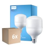 Mehrfachpackung 6x Philips CorePro LED E27 Matt 30W 3200lm - 830 Warmweiß | Ersatz Für 150W