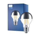 Philips MASTER Value LED Glühbirne E27 Birne Spiegel 7.2W 650lm – 827 Extra Warmweiß | Höchste Farbwiedergabe - Dimmbar - Ersatz für 60W