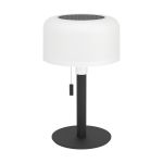 Eglo Tischlampe Montapalma Stahl Schwarz 2W 190lm - 830 Warmweiß | IP54 - Dimmbar - USB-C