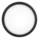 Eglo Deckenleuchte Planet 1 Stahl Schwarz | Geeignet für E27