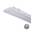 Noxion LED Schienenbefestigung 3-Phasen Wei&szlig; Schwenkbar 40W/45W/50W/55W 8800lm 90D - 830-840-850 CCT | 150cm 