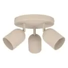 Eglo Decke Spot Tilston Stahl Sandig | Geeignet für 3x E14