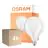 Mehrfachpackung 4x Osram Classic LED E27 Globe Fadenlampe Matt 17W 2452lm - 840 Kaltweiß | Ersatz Für 150W