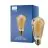Philips MASTER Value LED Glühbirne E27 Edison Fadenlampe Gold 4W 250lm - 818 Extra Warmweiß | Dimmbar - Ersatz Für 25W