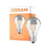 Osram Classic LED E27 Birne Fadenlampe Spiegel Silber 4W 400lm - 827 Extra Warmweiß | Ersatz Für 35W