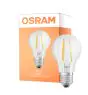 Osram Classic LED E27 Birne Fadenlampe Klar 7W 806lm - 827 Extra Warmweiß | 3 Step Dim - Ersatz für 60W