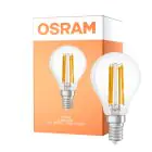 Osram Superstar GLOWdim Classic E14 P45 5W 827 470lm Fadenlampe | Dimmbar - Extra Warmweiß - Ersatz für 40W
