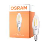 Osram Superstar Classic LED E14 Kerze Fadenlampe Klar 4W 470lm - 822-827 Dim To Warm | Dimmbar - Ersatz Für 40W