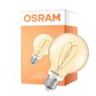 Osram Vintage 1906 LED E27 Globe Fadenlampe Gold 4.9W 470lm - 927 Extra Warmweiß | Höchste Farbwiedergabe - Dimmbar - Ersatz Für 40W