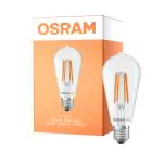 Osram LED Lamps E27 Edison Fadenlampe Klar 2.2W 470lm - 827 Extra Warmweiß | Ersatz Für 40W