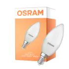 Osram LED Star Classic E14 Kerze Matt 7.5W 806lm - 840 Kaltweiß | Ersatz Für 60W