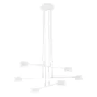 Emibig Pendelleuchte Modus Stahl Weiß | Geeignet für 6x GX53 - Max 12W