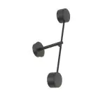 Emibig Wandleuchte Natsu Stahl Schwarz | Geeignet für 2x GX53 - Max 12W