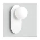 Emibig Wand und Deckenleuchte Viva Stahl Weiß | Geeignet für 1x G9 - Max 8W