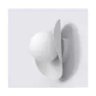 Emibig Wandleuchte Fiero Stahl Grau | Geeignet für 1x G9 - Max 8W