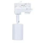 Noxion Schienenstrahler 3-Phasen Aluminium Weiß | Geeignet für 1x GU10