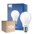 Mehrfachpackung 10x Philips MASTER LED Glühbirne Ultra Efficient E27 Birne Matt 4W 840lm - 840 Kaltweiß | Ersatz Für 60W