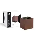 D'Lite Wandleuchte Nova Aluminium Rust Up & Down 4.9W 480lm - 830 Warmweiß | IP54 - Verstellbarer Abstrahlwinkel