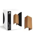 D'Lite Wandleuchte Aurora Aluminium Bernstein Up & Down 6.5W 500lm - 830-840 CCT | IP54