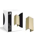 D'Lite Wandleuchte Aurora Aluminium Gold Up & Down 6.5W 500lm - 830-840 CCT | IP54