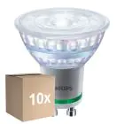 Mehrfachpackung 10x Philips MASTER LED-Spot Classic GU10 PAR16 2.1W 375lm 36D - 830 Warmweiß | Ersatz Für 50W