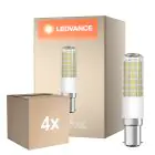 Mehrfachpackung 4x Ledvance Spezial T Slim LED B15d Röhre one-handed Klar 6.5W 806lm - 827 Extra Warmweiß | Ersatz Für 60W