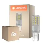 Mehrfachpackung 6x Osram LED Kapsel G9 Klar 4.8W 600lm - 840 Kaltweiß | Ersatz Für 48W