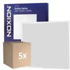 Mehrfachpackung 5x Noxion LED Panel Delta Value V5 Backlit 28W 3920lm 830/840 CCT | 60x60cm - < 22 - Philips Treiber