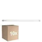 Mehrfachpackung 10x Sylvania ToLEDo Superia T8 LED Röhre T8 (EM/Mains) Ultra Efficiency 22.2W 4100lm - 840 Kaltweiß | 150cm - Ersatz Für 58W