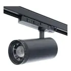 Noxion 3-Phasenn-Schienenspot Delta Aluminium Schwarz 30W 2250lm 15-55D - 927-930-940 CCT | Zoombar