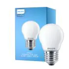 Philips Corepro LED Lustre E27 Kugel Matt 2.2W 250lm - 827 Extra Warmweiß | Ersatz für 25W