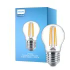 Philips Corepro LED Lustre E27 Kugel Fadenlampe Klar 6.5W 806lm - 827 Extra Warmweiß | Ersatz für 60W