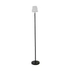 Eglo Stehlampe Montapalma-L Stahl Schwarz 2W 190lm - 830 Warmweiß | IP54 - Dimmbar - USB-C