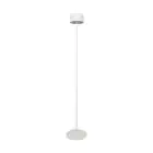 Eglo Stehlampe Roccanova-L Stahl Weiß 2W 270lm - 830 Warmweiß | IP44 - Touch Dimmbar - USB-C